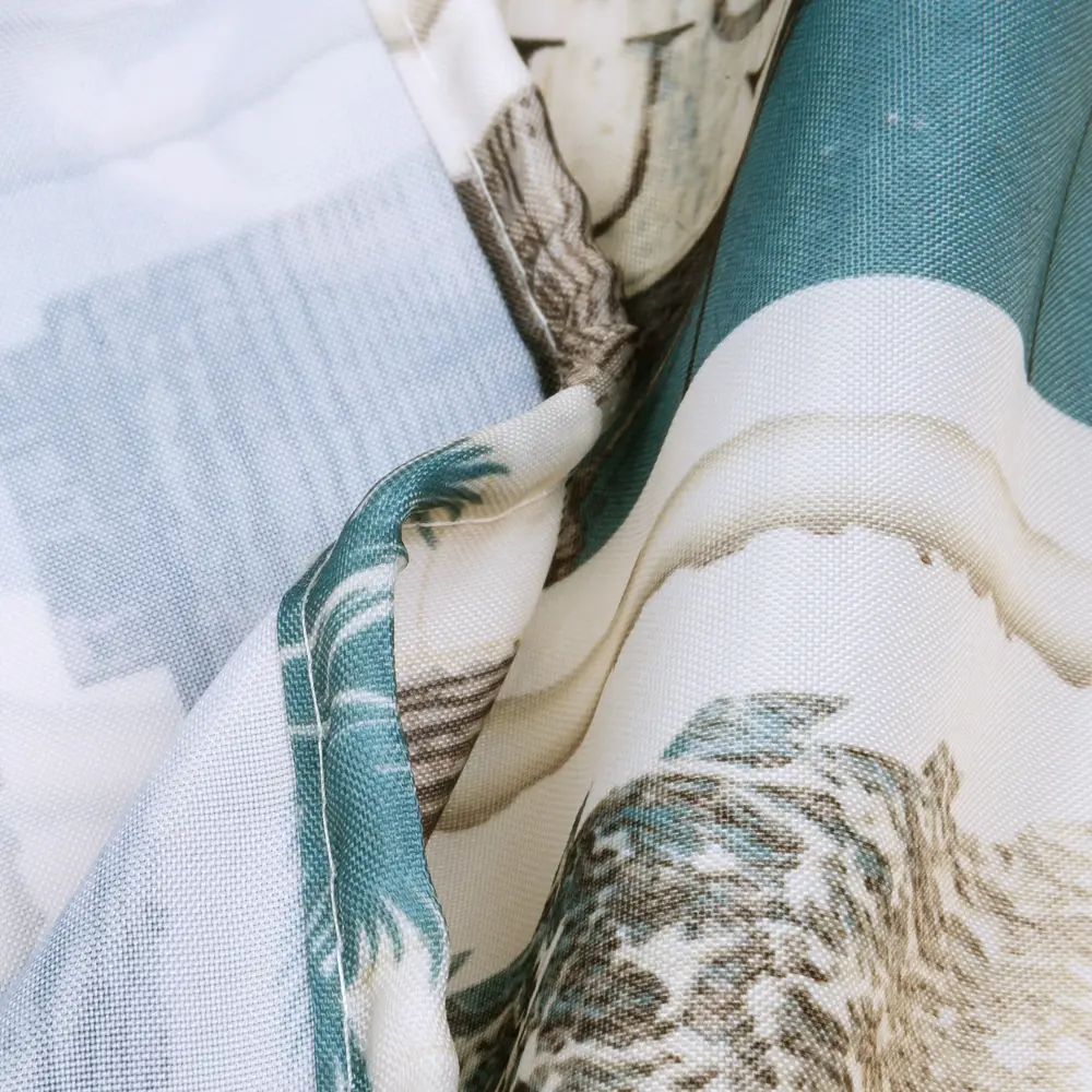 Штора для ванной SWENSA Beach 180×180 см - стильная защита от брызг 82068074 STLM-0018748 - Вид №3