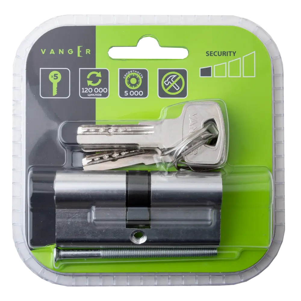 Цилиндровый механизм Vanger VM-70 для межкомнатных и входных дверей 89402032 STLM-1571697 - Вид №2