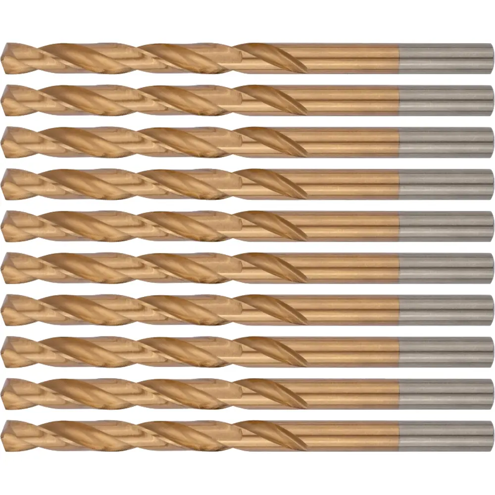 Сверло спиральное по металлу HSS-TIN Fit 34165 6.5x101 мм, 10 шт STLM-2155022