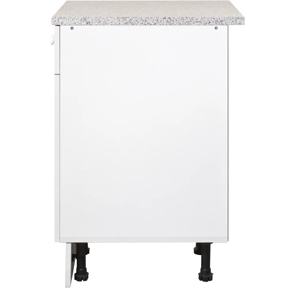 Шкаф напольный Бэлла 40x85x60 см ЛДСП цвет белый 82557150 STLM-2179699 Santreyd - Вид №4