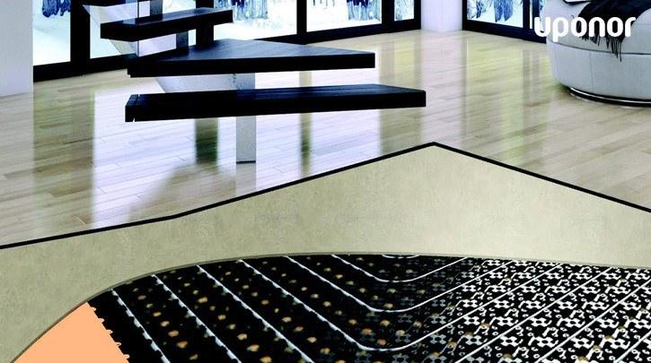 UPONOR Излучающая система малой толщины с изоляцией и стяжкой sun-id-1506102 - Вид №3