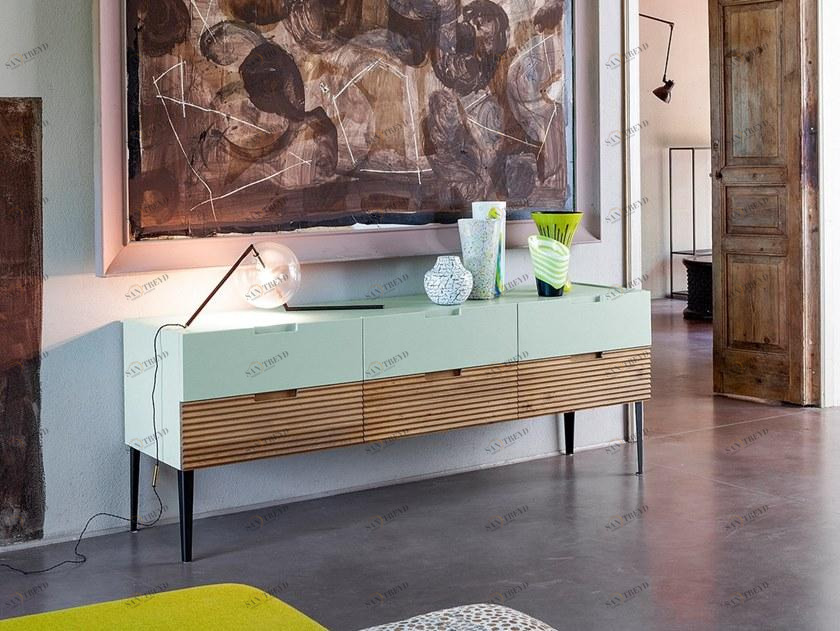 Devina Nais Буфет из массива дерева с ящиками Zero.16 sun-id-1508885