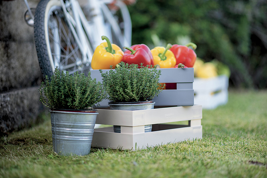 16990079 Ящик для хранения tidy&store, 15,3x11,2x7 см, бежевый Guzzini  - Вид №1