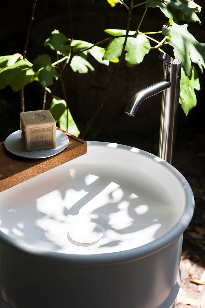 Однорычажный смеситель для раковины из нержавеющей стали Agape SQUARE ARCH-00050752 - Вид №4