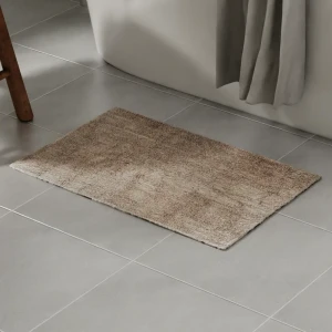 Коврик для ванной SWENSA Delhi - комфорт и безопасность в светло-бежевом цвете 89392219