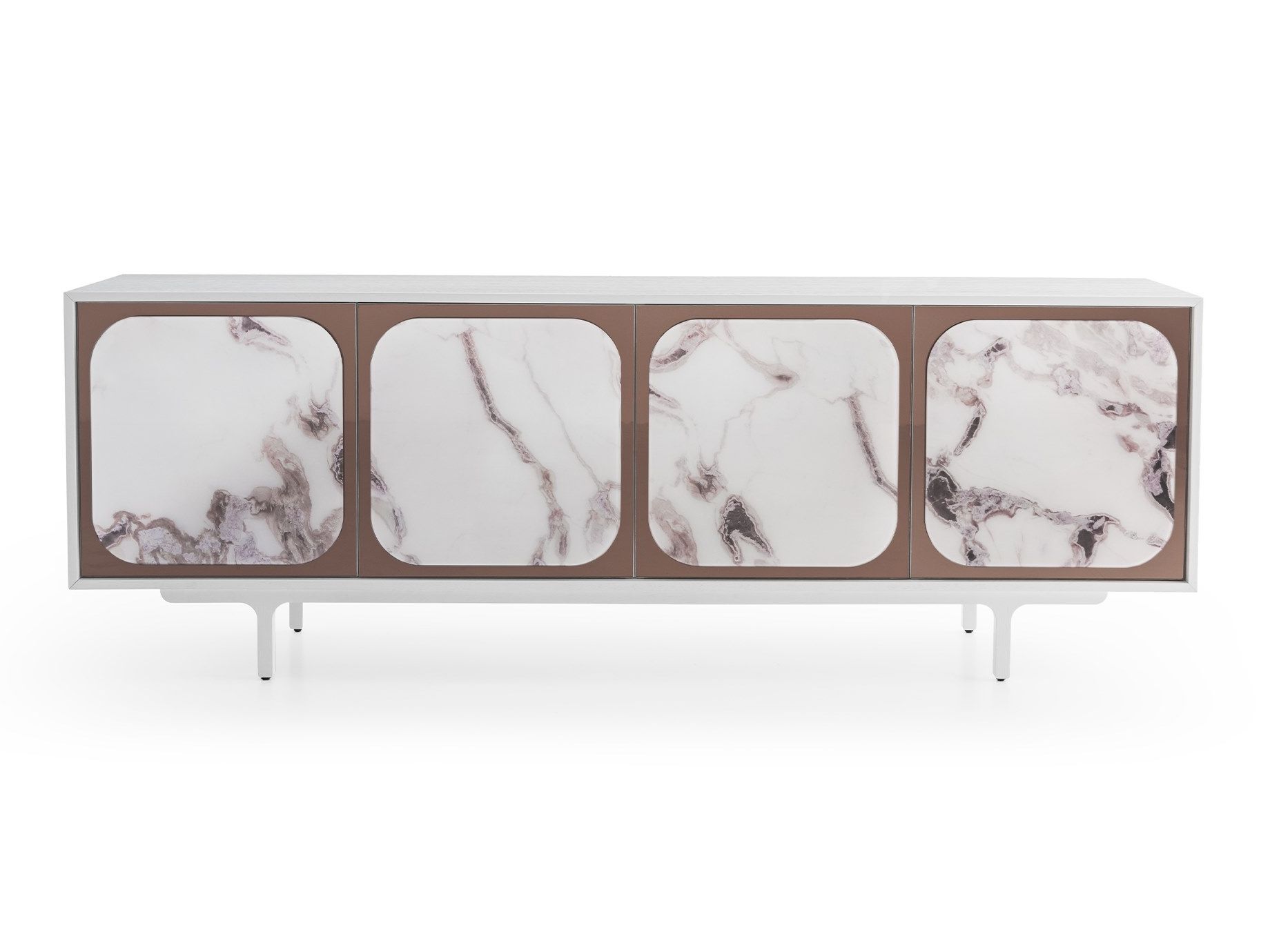 Шкаф из дерева и стекла с распашными дверями Morica Design Haute Couture ARCH-00149150 - Вид №1