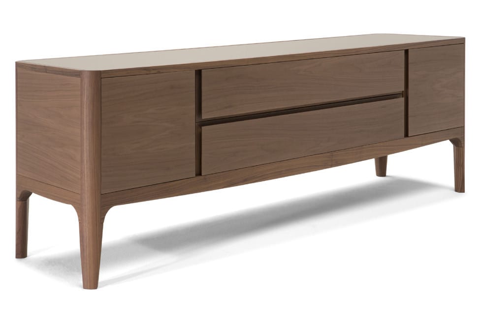 Деревянный шкаф с распашными дверцами с ящиками Natuzzi Italia FORTUNA ARCH-00150586 - Вид №4