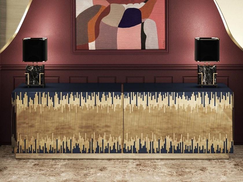 Malabar Буфет из лакированной латуни с распашными дверцами sun-id-1369159 - Вид №6