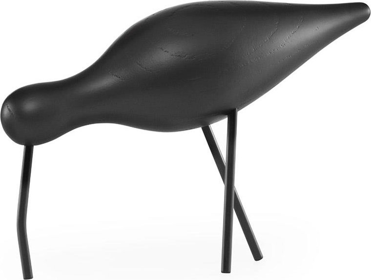 100171 Large Black / Black Normann Copenhagen Shorebird  - Вид №1