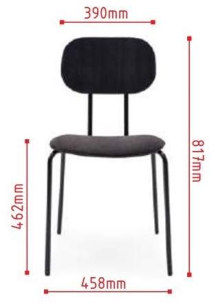 MDD Стул из ткани со встроенной подушкой New school sun-id-1367478 - Вид №4