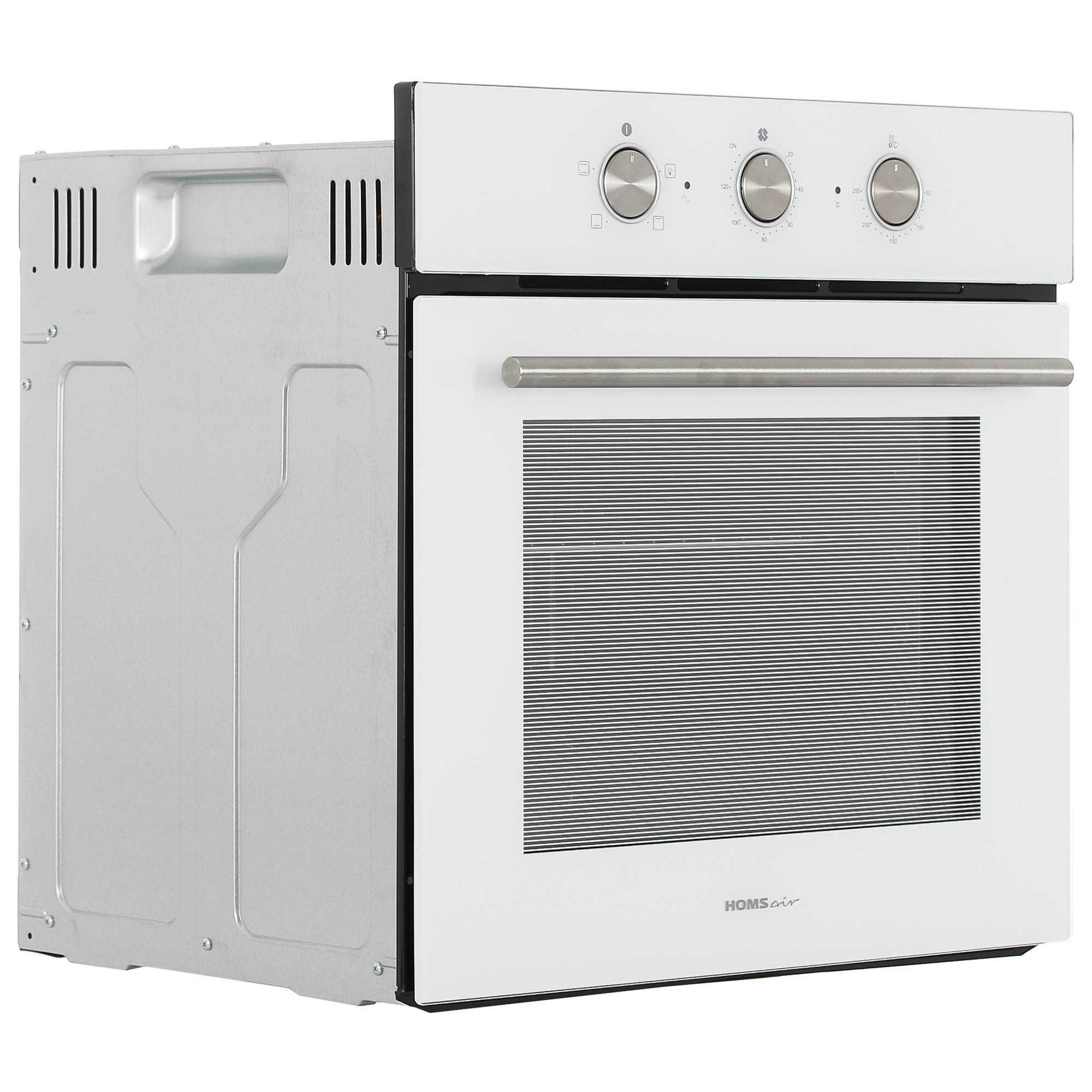 9100956 Электрический духовой шкаф HOMSair OES604WH белый STDN-0001121 - Вид №1
