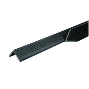 Уголок торцевой для террасной доски T-Decks 56x56x4000 мм ДПК цвет графит