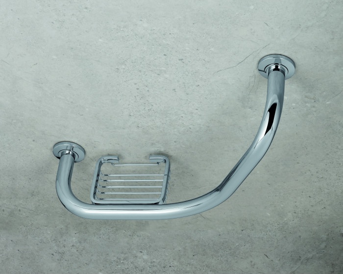 B9722 Contract Поручень для ванны с мыльницей COLOMBO COMPLEMENTI Colombo Design - Вид №1