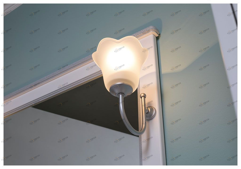 Светильник Aquanet Луизиана WT-260 хром, 2 шт 00182019