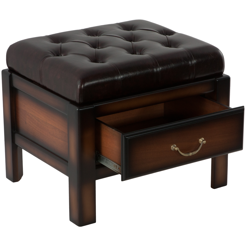 11099 Банкетка Лотос 4 Орех Шоколад мрамор BOGACHO 4627138158296 - Вид №1