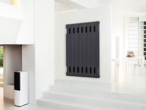 Настенный алюминиевый вертикальный полотенцесушитель