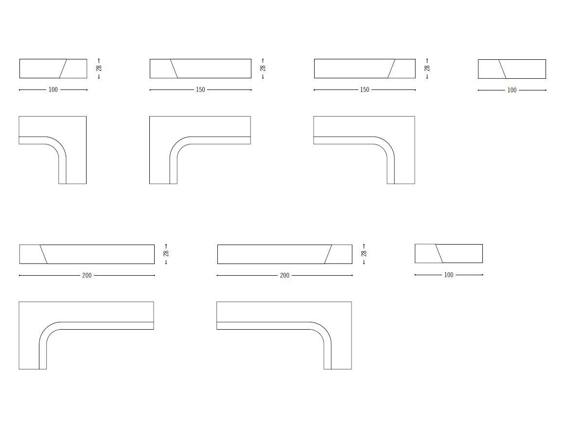 Тканевый диван с полуостровом COR трио ARCH-00133559 - Вид №4