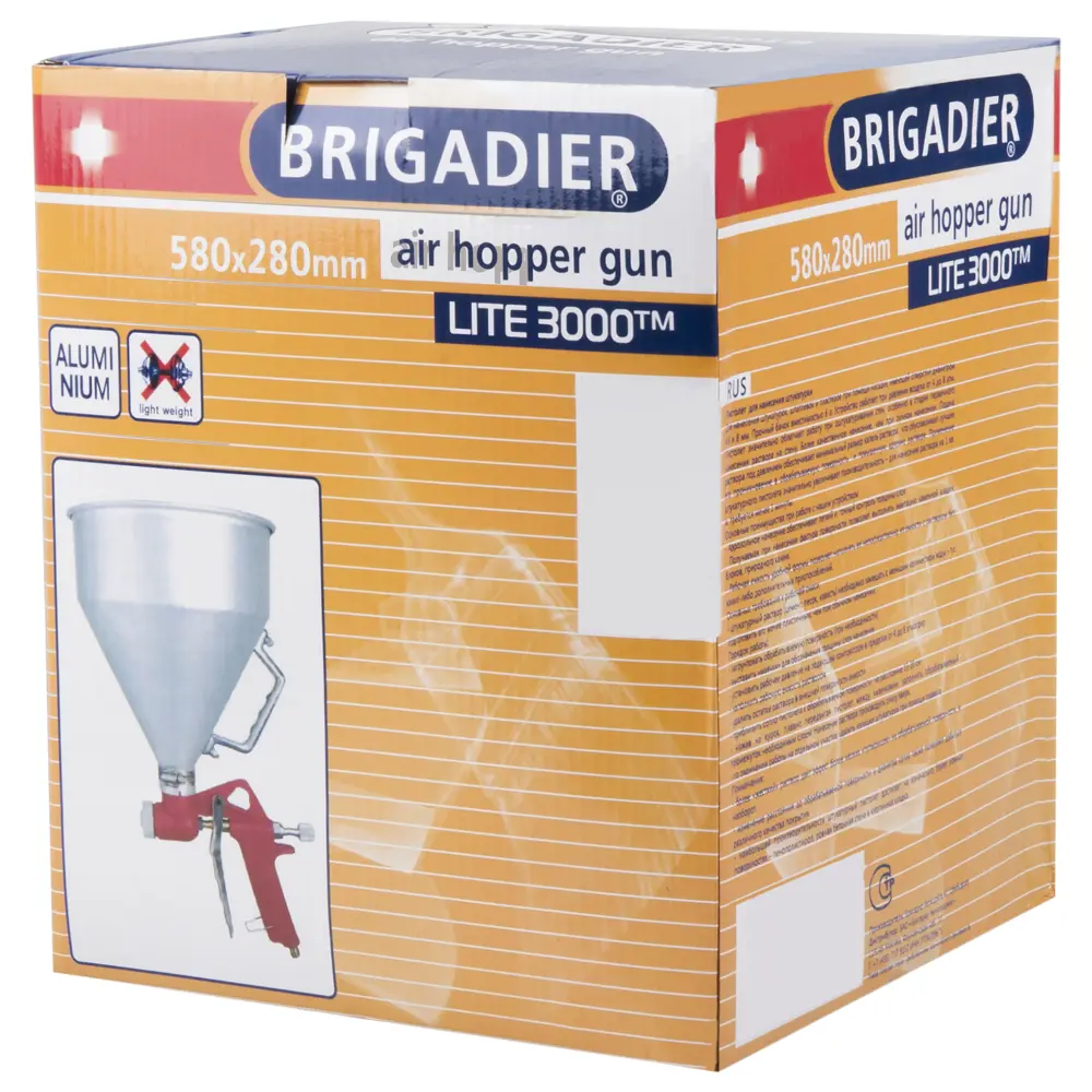 Пистолет картушный для нанесения штукатурки BRIGADIER STLM-2145163 - Вид №1