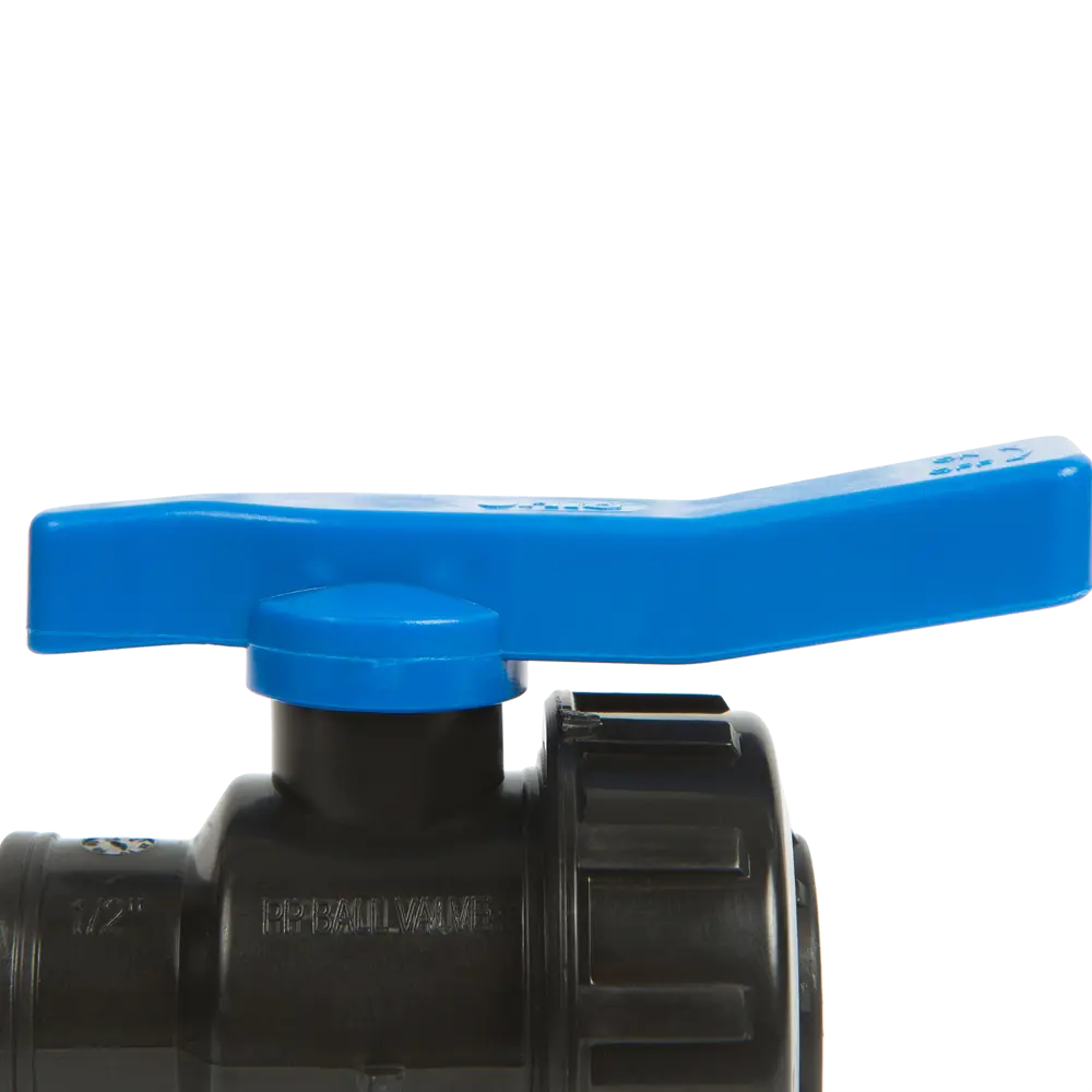 Кран ПНД 1/2"х1/2" внутренняя резьба полиэтилен 82148987 STLM-2095844 UNIO  - Вид №2