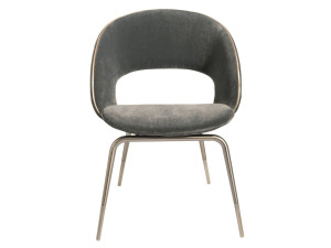 Тканевый стул с мягким сиденьем