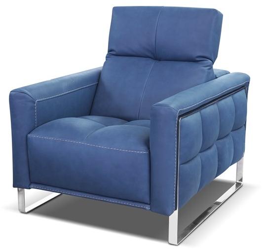 Rossini Sofas Мягкое кожаное кресло с подголовником Excelsior sun-id-1482230 - Вид №2
