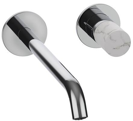 GUGLIELMI Смеситель для умывальника настенный на 2 отверстия Sprint color Fiin05899 - Вид №2