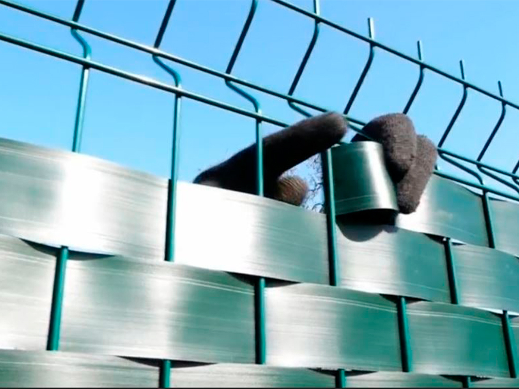 Заборная лента коричневая 48 мм ГеоПластБорд GPBST-175 - Вид №9