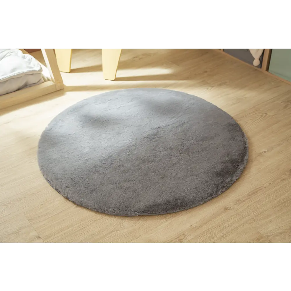 INSPIRE BIANCA — искусственная шкура серого цвета 100×100 см 83235396 STLM-0039671 - Вид №6