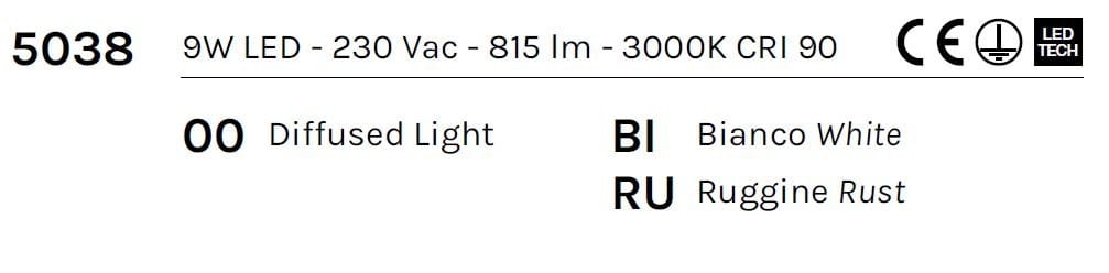 Алюминиевый светодиодный потолочный светильник Olev BOX LITTLE ARCH-00004204 - Вид №2