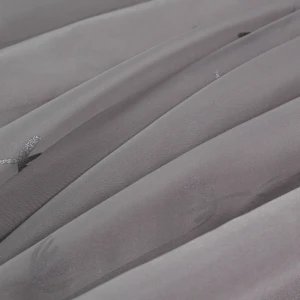 GARDEN Тюль с растительным принтом серый 300 см 89390616