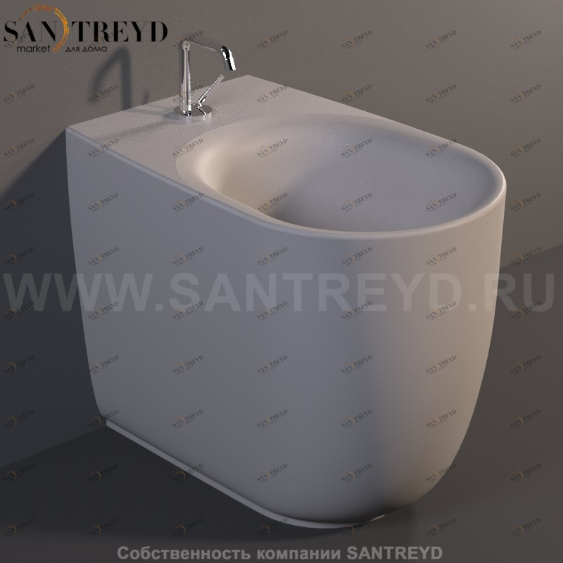 532059 Биде напольное Nolita Kerasan