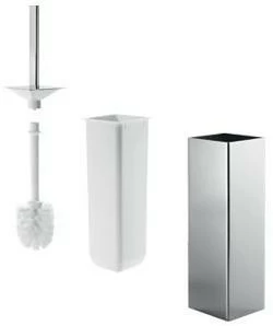 INDA® Ершик для унитаза металлический  Av114a