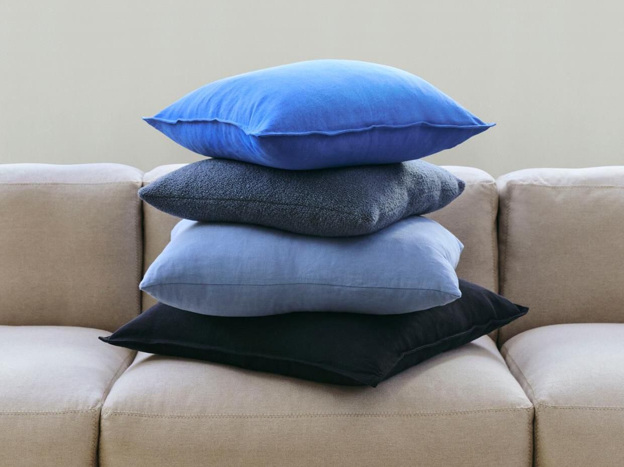 Льняная однотонная наволочка Hay LINEN ARCH-00063070 - Вид №2