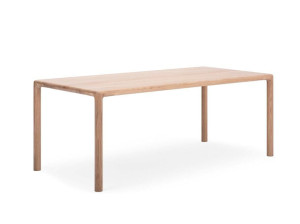 Прямоугольный обеденный стол из дуба