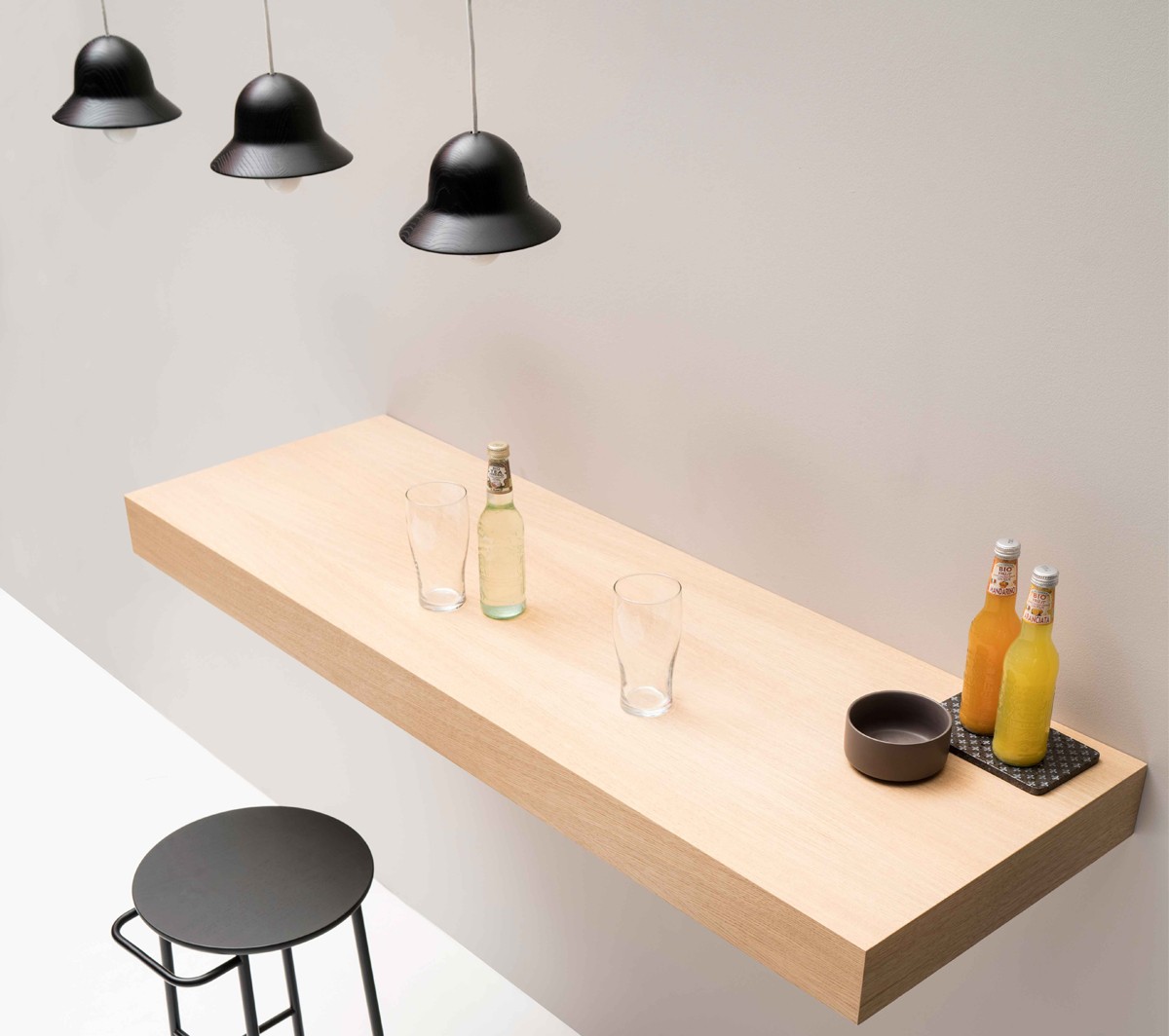 Ex.T Hat Подвесной светильник из черного ясеня EXHATNE  - Вид №3