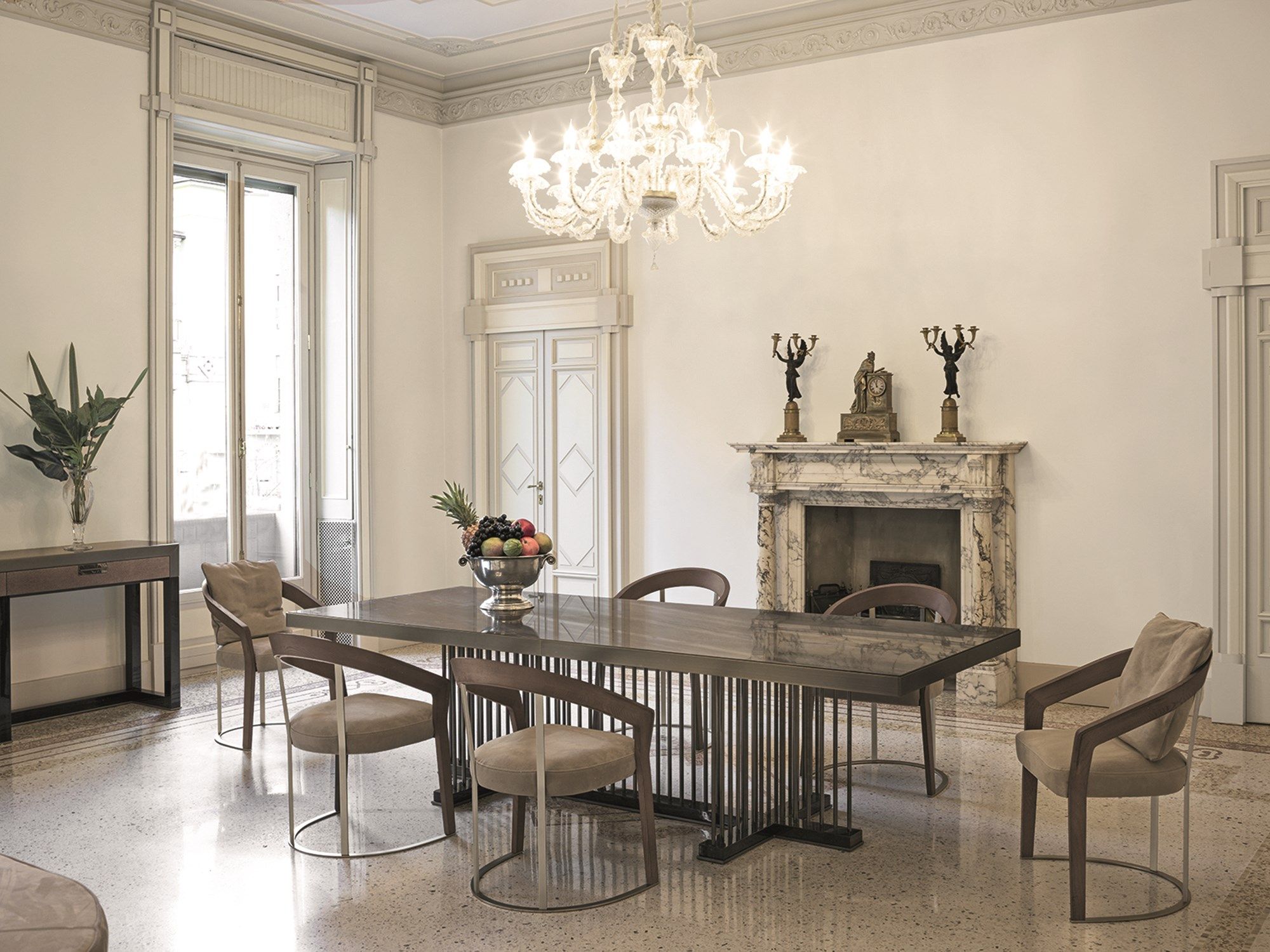 Кожаный мягкий стул Longhi Loveluxe ARCH-00064050 - Вид №2