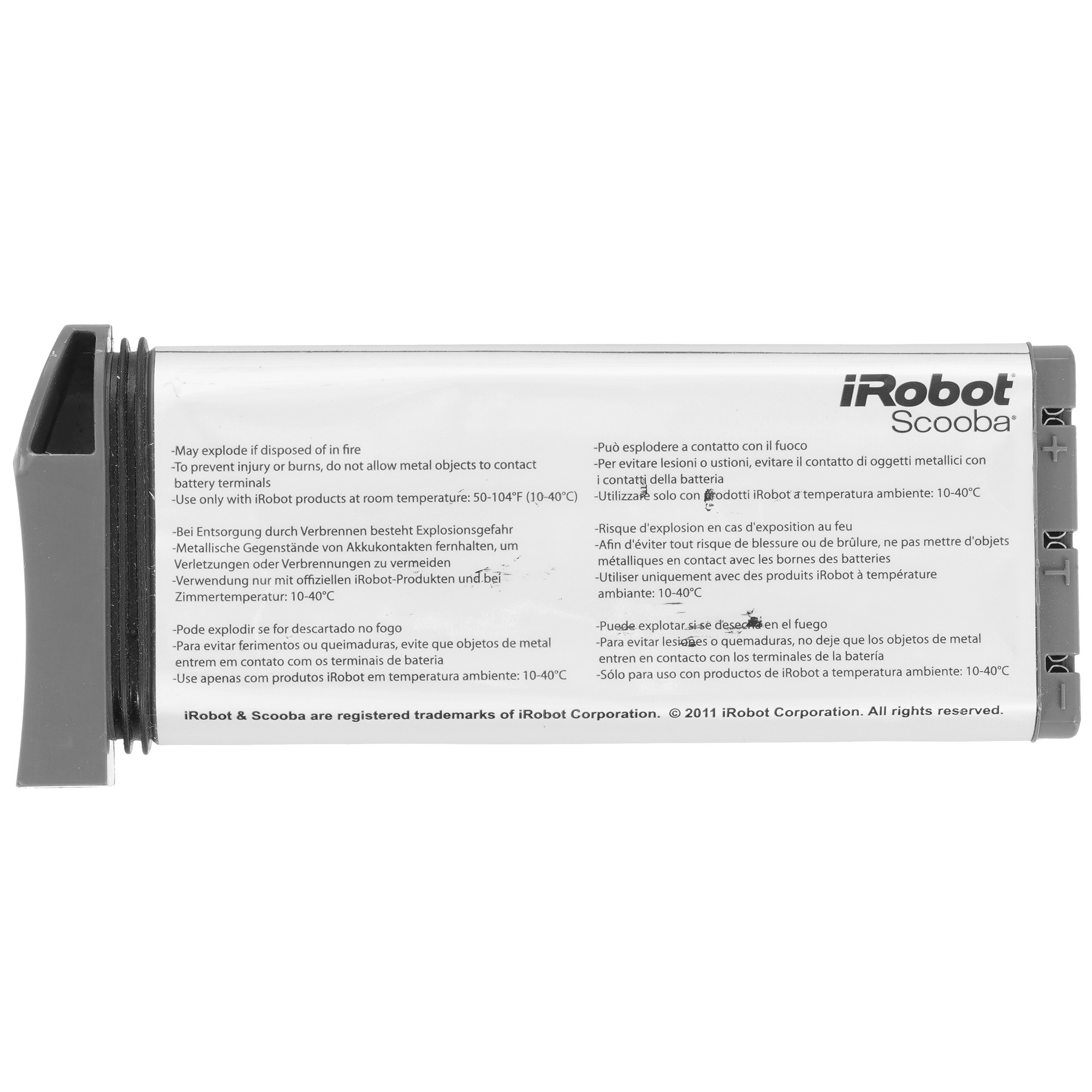 1034734 Аккумуляторная батарея iRobot Scooba 21003 STDN-0021063 - Вид №1