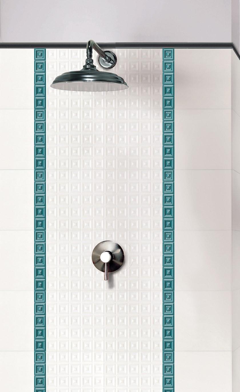 Cerasarda Белая керамическая трехмерная поверхностная плитка Parentesi quadra Https://www.cerasard - Вид №3