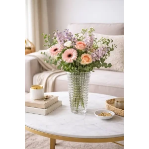 Ваза Starlight стекло цвет прозрачный 23 см