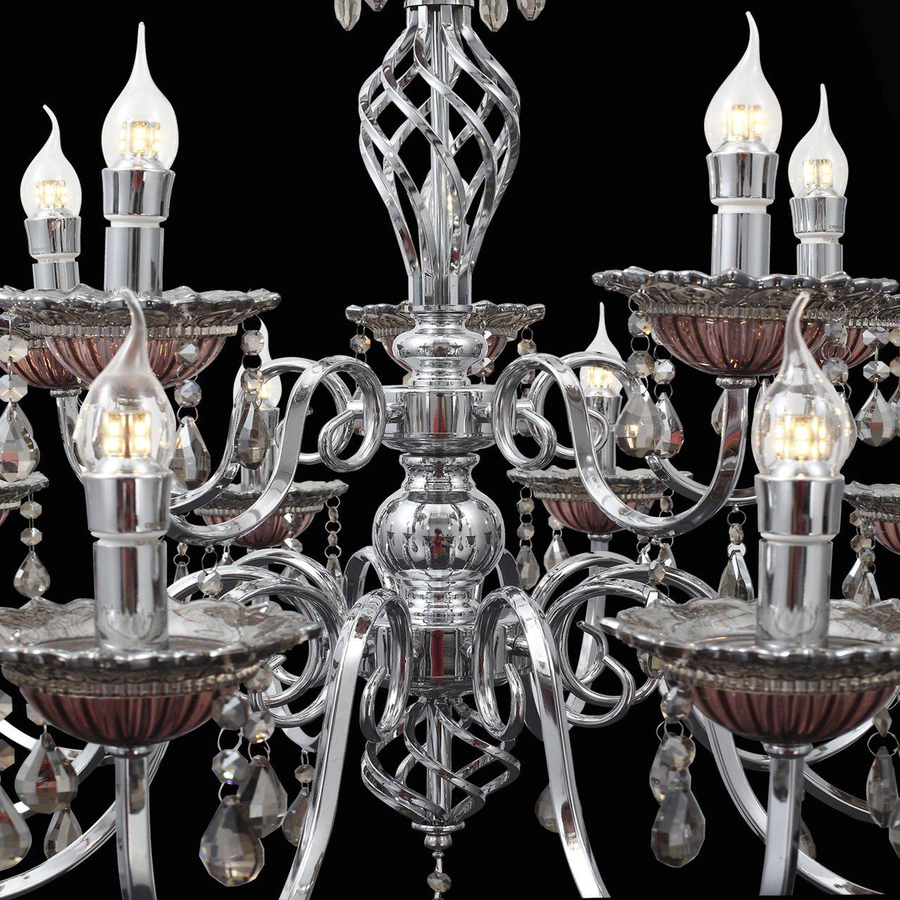 Подвесная люстра ST Luce SL139.103.15 хром ST LUCE ДИЗАЙНЕРСКИЕ 059535 Хром  - Вид №1