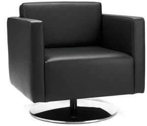Spiegels Поворотное кожаное кресло с подлокотниками .karlo Ka12