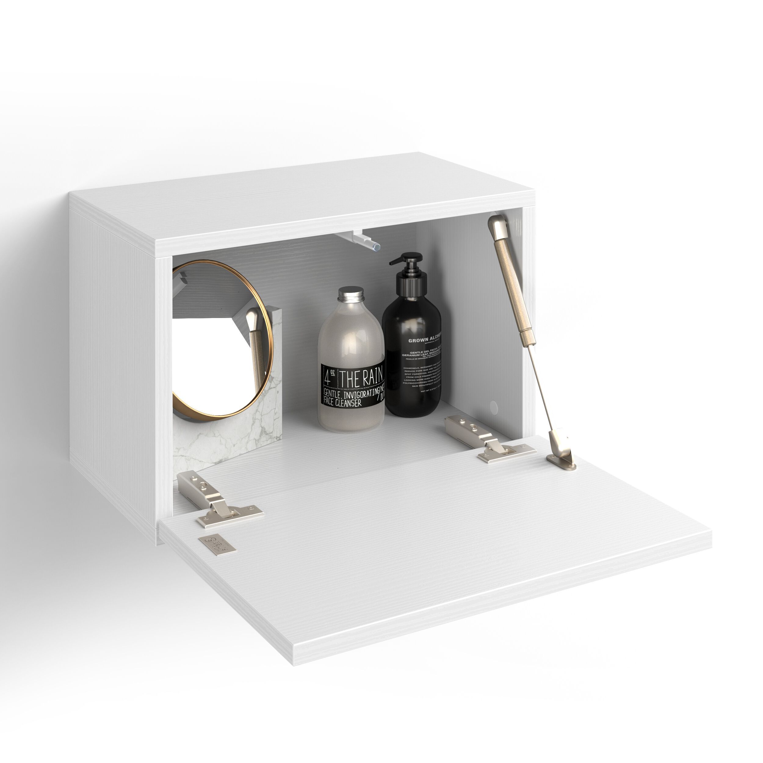 Горизонтальный навесной шкаф из меламинированного материала с дверным полотном Mobili Fiver IACOPO ARCH-00108722 - Вид №5