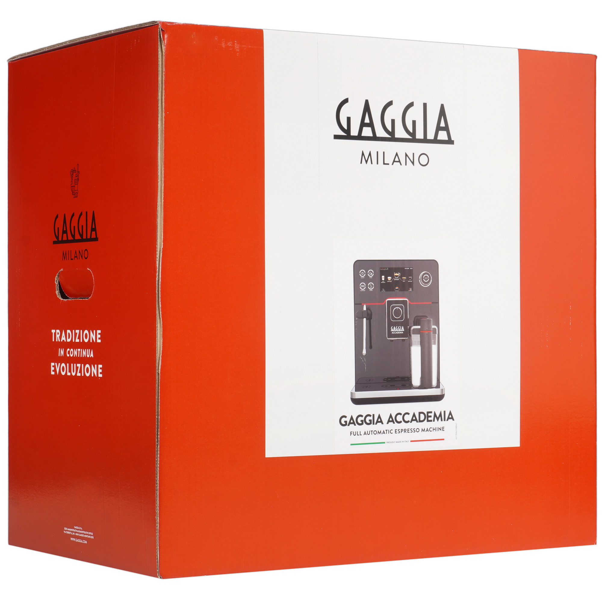 9081530 Кофемашина автоматическая GAGGIA RI9781/01 - NEW ACCADEMIA GLASS черный STDN-0071519 - Вид №9