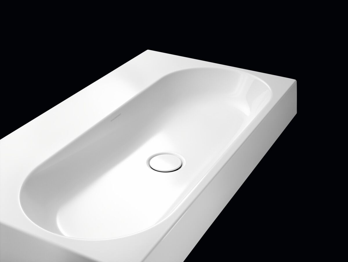 Овальный подвесной умывальник из эмалированной стали KALDEWEI центр ARCH-00147594