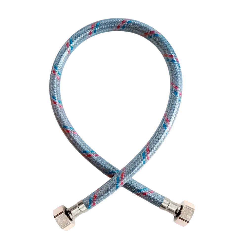 Гибкая подводка для воды Vaxt 1/2" гайка-гайка 60 см STLM-2082123 - Вид №2