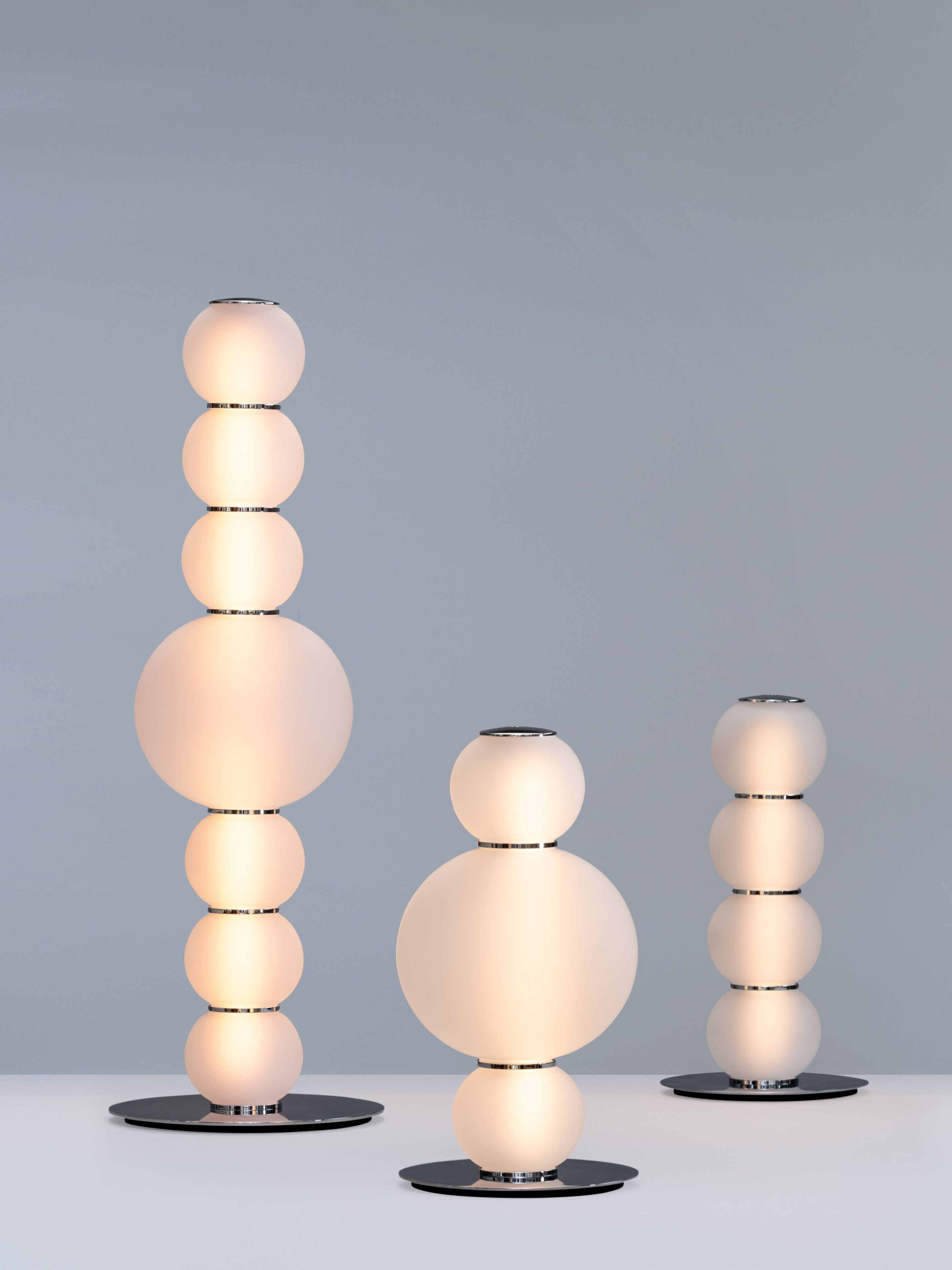 Стеклянная светодиодная настольная лампа Formagenda ARCH-00028425 - Вид №14