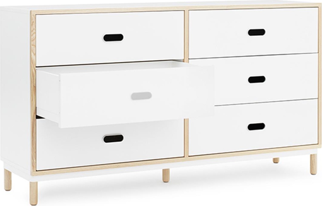 601049 Комод w. 6 ящиков белый Normann Copenhagen Kabino  - Вид №1