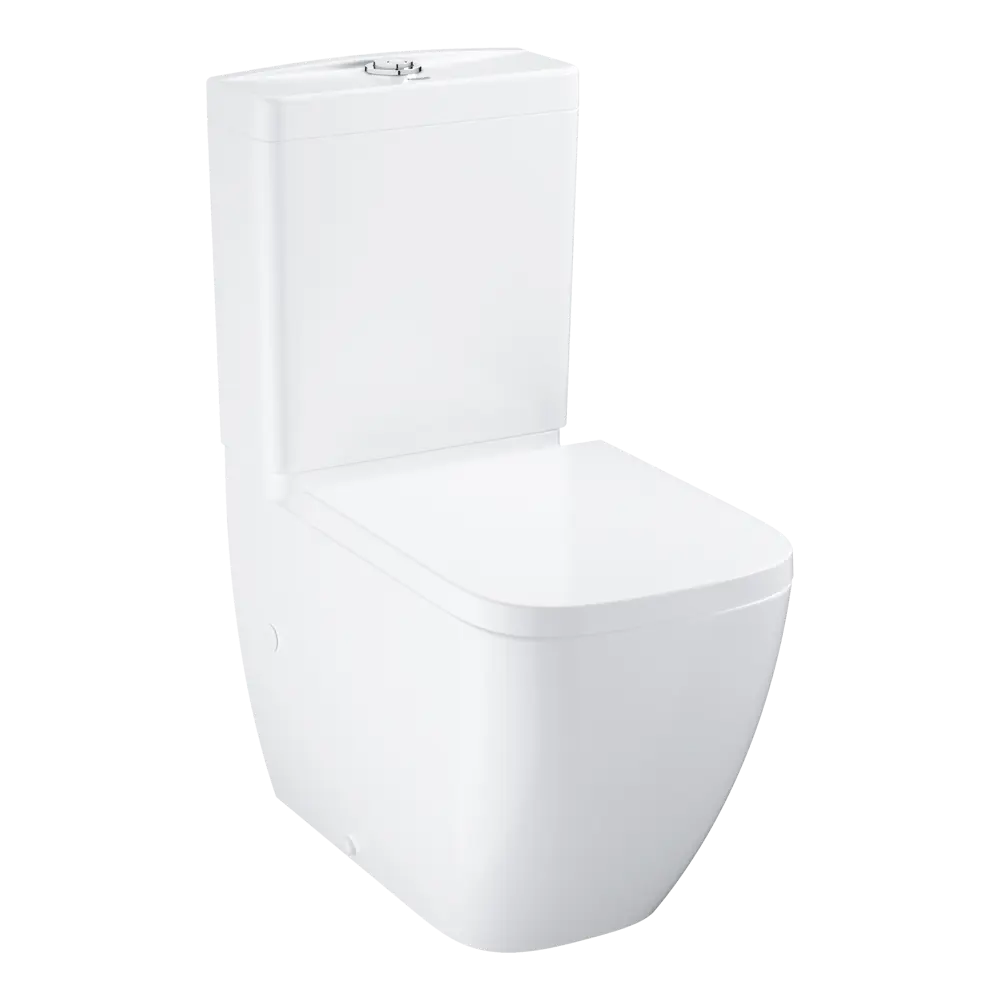 Унитаз-компакт Grohe Clova Ceramic горизонтальный выпуск двойной слив 83247240 STLM-2064507