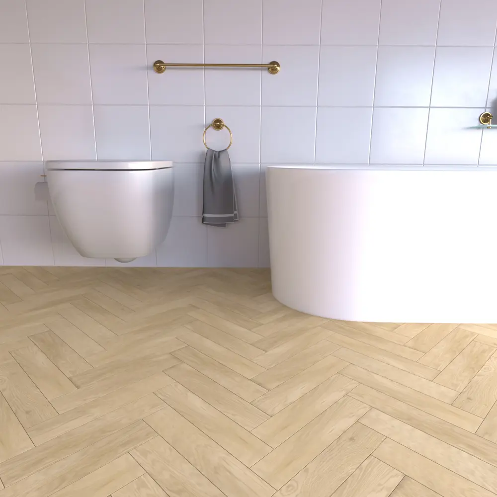 SPC плитка ATRIUM Дуб Коломбар - влагостойкое напольное покрытие 89356364 STLM-1491227 - Вид №7