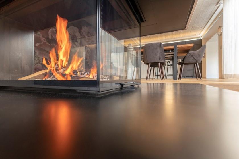 RÜEGG Дровяной трехсторонний камин из стали Flex line sun-id-1432284 - Вид №4